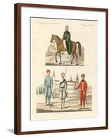 The Turkish Sultan Mahmud and His New Troups-null-Framed Giclee Print