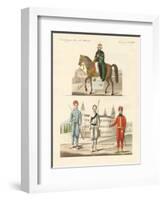 The Turkish Sultan Mahmud and His New Troups-null-Framed Giclee Print