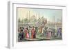 The Turkish Sultan Reviewing His Janissaries-null-Framed Giclee Print