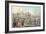 The Turkish Sultan Reviewing His Janissaries-null-Framed Giclee Print