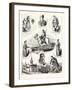 The Turko-Servian War; Pen-And-Ink Sketches, 1876, Turkey, Serbia-null-Framed Giclee Print