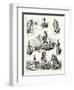 The Turko-Servian War; Pen-And-Ink Sketches, 1876, Turkey, Serbia-null-Framed Giclee Print