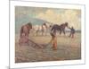 The Turn Rice-Plough, Sussex-Robert Polhill Bevan-Mounted Premium Giclee Print