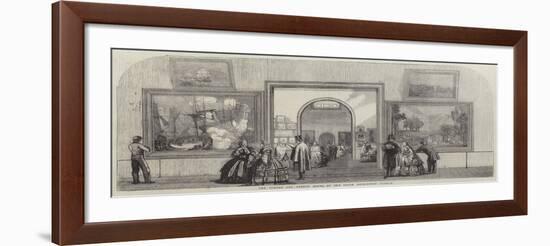 The Turner and Vernon Rooms at the South Kensington Museum-null-Framed Giclee Print