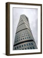 The Turning Torso, Malmo, Sweden, Scandinavia, Europe-Charlie Harding-Framed Photographic Print