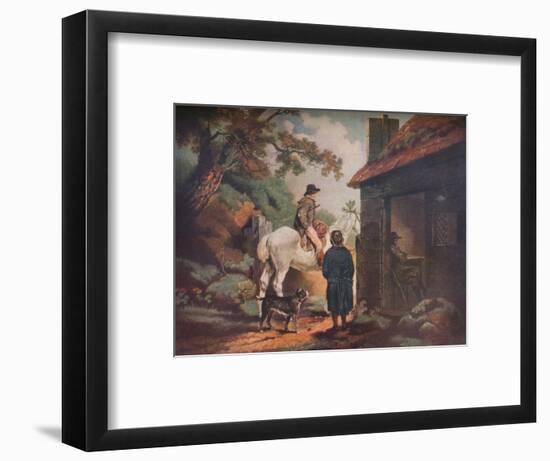 'The Turnpike Gate', c1805-William Ward-Framed Giclee Print