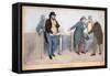 The Turnstile, a Picturesque Simile, 19th Century-John Doyle-Framed Stretched Canvas