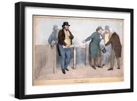 The Turnstile, a Picturesque Simile, 19th Century-John Doyle-Framed Giclee Print