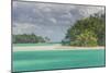 The turquoise lagoon of Bora Bora, Society Islands, French Polynesia, Pacific-Michael Runkel-Mounted Photographic Print