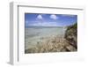 The Turquoise Shades of the Caribbean Sea Seen from the Cliffs of Green Island, Antigua and Barbuda-Roberto Moiola-Framed Photographic Print