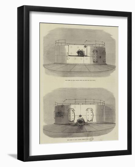 The Turret of HMS Glatton-null-Framed Giclee Print