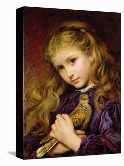 The Turtle Dove-Sophie Anderson-Stretched Canvas