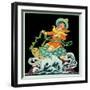 The Turtle Ride - Child Life-Hazel Frazee-Framed Giclee Print