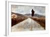 The Tuscan Road. Painting by Amedeo Modigliani (1884-1920), 1899. Oil on Cardboard. Livorno (Livorn-Amedeo Modigliani-Framed Giclee Print