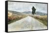 The Tuscan Road-Amedeo Modigliani-Framed Stretched Canvas