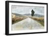 The Tuscan Road-Amedeo Modigliani-Framed Art Print