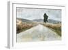 The Tuscan Road-Amedeo Modigliani-Framed Art Print