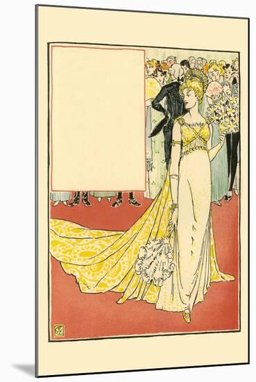 The Twelfth Day Was Richly Adorned in a Tiffany Gown-Walter Crane-Mounted Art Print