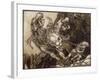 The Twelfth Labour of Hercules, Illustration from 'The Greek Heroes' by B.G. Niebuhr, 1903-Arthur Rackham-Framed Giclee Print