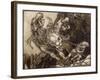 The Twelfth Labour of Hercules, Illustration from 'The Greek Heroes' by B.G. Niebuhr, 1903-Arthur Rackham-Framed Giclee Print