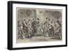 The Twelfth-Night Wassail-Bowl-Sir John Gilbert-Framed Giclee Print