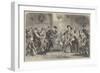 The Twelfth-Night Wassail-Bowl-Sir John Gilbert-Framed Giclee Print