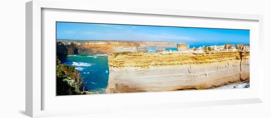 The Twelve Apostles by the Great Ocean Road in Victoria, Australia-StanciuC-Framed Photographic Print