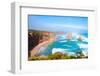 The Twelve Apostles by the Great Ocean Road in Victoria, Australia-StanciuC-Framed Photographic Print