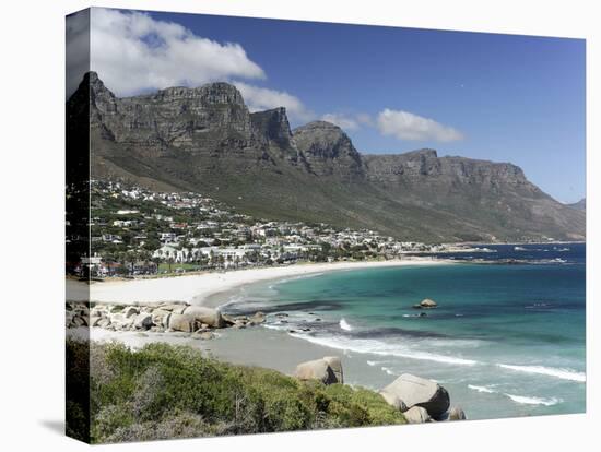 The Twelve Apostles, Camps Bay, Cape Town, Cape Province, South Africa, Africa-Peter Groenendijk-Stretched Canvas