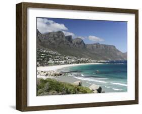 The Twelve Apostles, Camps Bay, Cape Town, Cape Province, South Africa, Africa-Peter Groenendijk-Framed Photographic Print