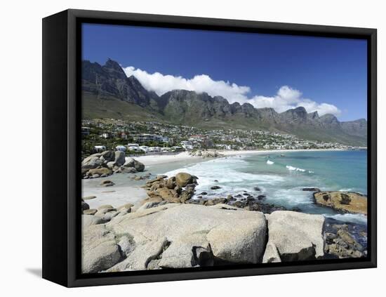 The Twelve Apostles, Camps Bay, Cape Town, Cape Province, South Africa, Africa-Peter Groenendijk-Framed Stretched Canvas