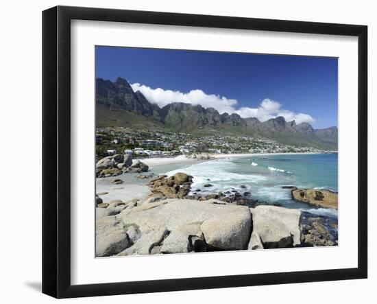 The Twelve Apostles, Camps Bay, Cape Town, Cape Province, South Africa, Africa-Peter Groenendijk-Framed Photographic Print