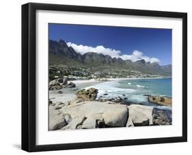 The Twelve Apostles, Camps Bay, Cape Town, Cape Province, South Africa, Africa-Peter Groenendijk-Framed Photographic Print