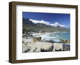 The Twelve Apostles, Camps Bay, Cape Town, Cape Province, South Africa, Africa-Peter Groenendijk-Framed Photographic Print