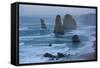 The Twelve Apostles, Great Ocean Road, Victoria, Australia, Pacific-Michael Runkel-Framed Stretched Canvas