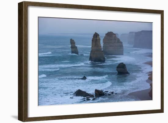 The Twelve Apostles, Great Ocean Road, Victoria, Australia, Pacific-Michael Runkel-Framed Photographic Print