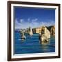 The Twelve Apostles in Port Campbell National Park-Jon Hicks-Framed Photographic Print