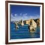 The Twelve Apostles in Port Campbell National Park-Jon Hicks-Framed Photographic Print