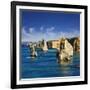 The Twelve Apostles in Port Campbell National Park-Jon Hicks-Framed Photographic Print