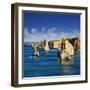 The Twelve Apostles in Port Campbell National Park-Jon Hicks-Framed Photographic Print