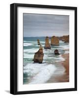 The Twelve Apostles, Port Campbell, Victoria, Australia-Walter Bibikow-Framed Photographic Print