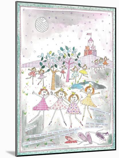 The Twelve Dancing Princesses-Effie Zafiropoulou-Mounted Giclee Print