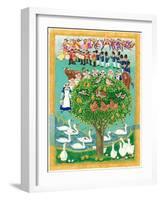 The Twelve Days of Christmas, 1997-Linda Benton-Framed Giclee Print