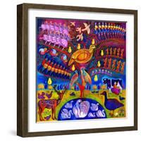 The Twelve Days of Christmas, 2010-Jane Tattersfield-Framed Giclee Print