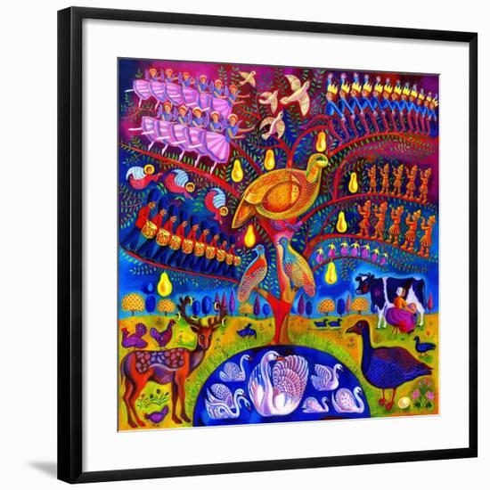 The Twelve Days of Christmas, 2010-Jane Tattersfield-Framed Giclee Print