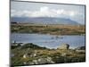 The Twelve Pins Mountains Rise Above Loughans on the Lowland, Connemara, County Galway, Eire-Tony Waltham-Mounted Photographic Print