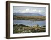 The Twelve Pins Mountains Rise Above Loughans on the Lowland, Connemara, County Galway, Eire-Tony Waltham-Framed Photographic Print