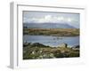 The Twelve Pins Mountains Rise Above Loughans on the Lowland, Connemara, County Galway, Eire-Tony Waltham-Framed Photographic Print