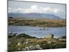 The Twelve Pins Mountains Rise Above Loughans on the Lowland, Connemara, County Galway, Eire-Tony Waltham-Mounted Photographic Print