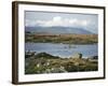 The Twelve Pins Mountains Rise Above Loughans on the Lowland, Connemara, County Galway, Eire-Tony Waltham-Framed Photographic Print